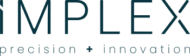 Logotipo IMPLEX color verde azulado