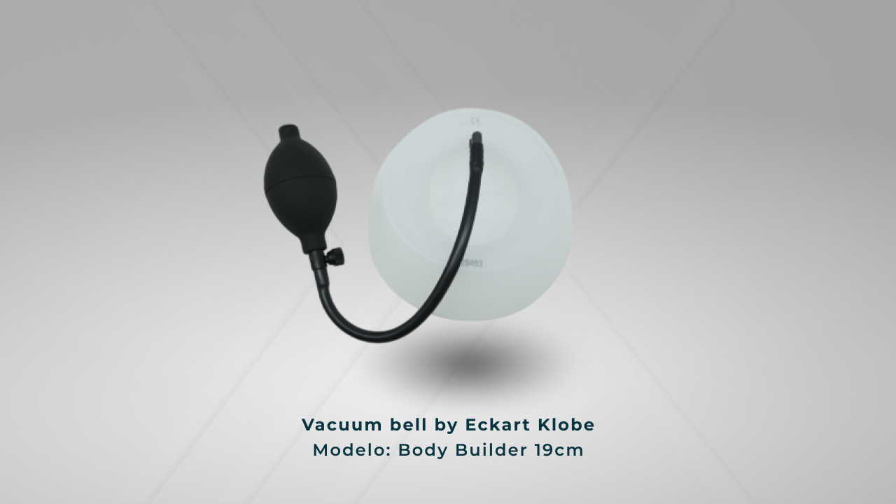 Campana de succion modelo body buldier vacuum bell by Eckart Klobe