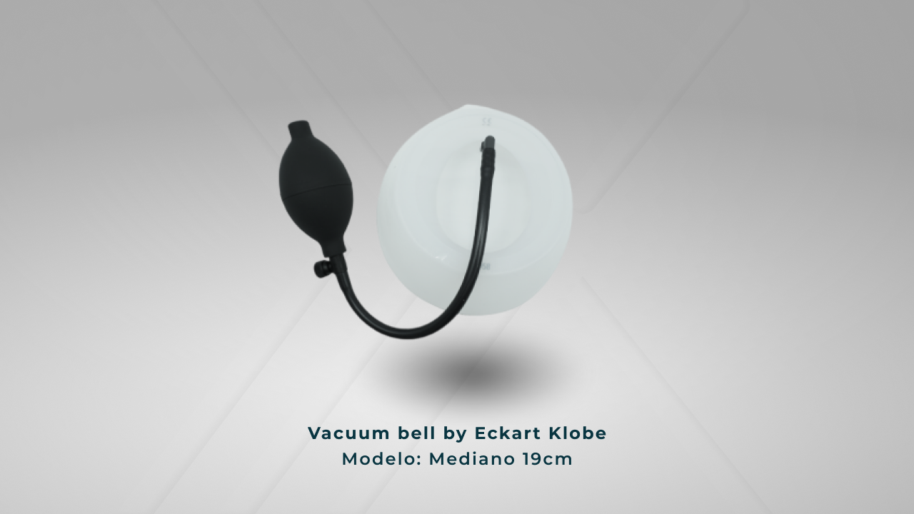 Campana de succion modelo mediano vacuum bell by Eckart Klobe