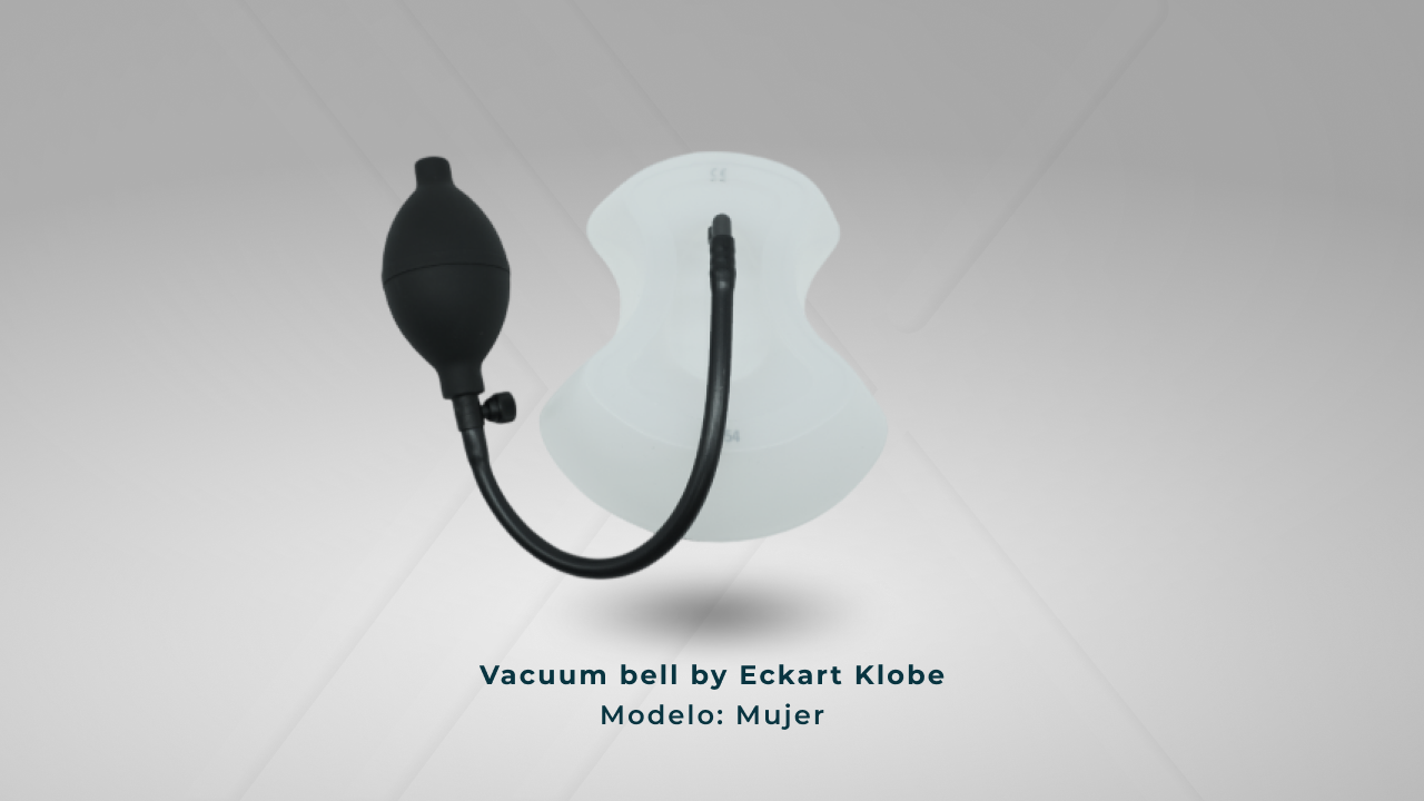 Campana de succion modelo mujer vacuum bell by Eckart Klobe