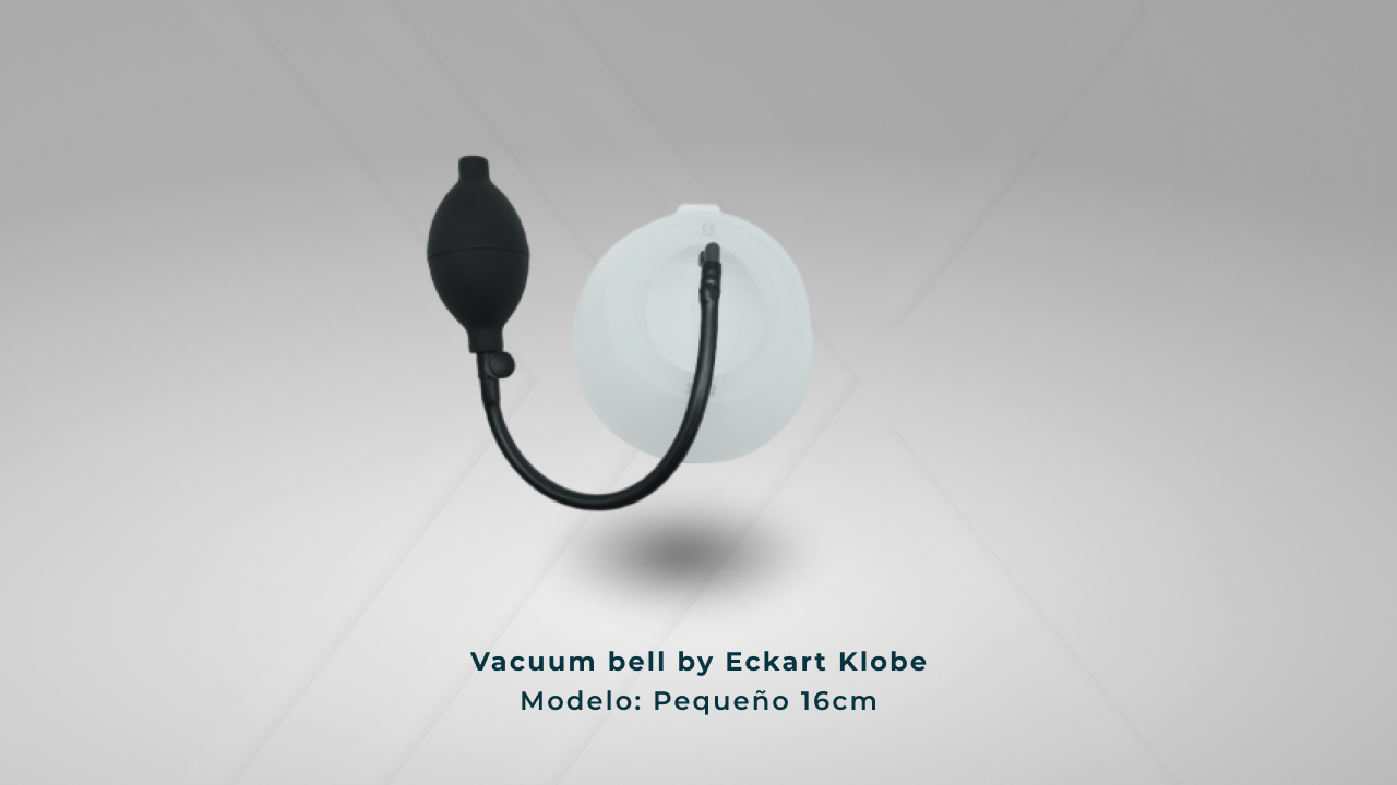 Campana de succion modelo pequeño vacuum bell by Eckart Klobe